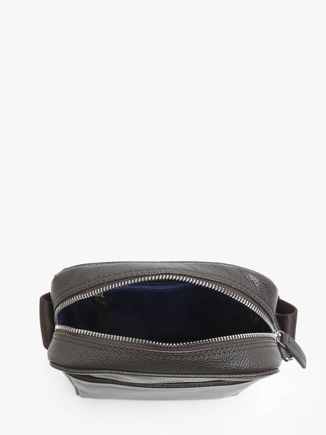 Cross Body Tas Le tanneur Bruin charles TCHA2210 ander zicht 3