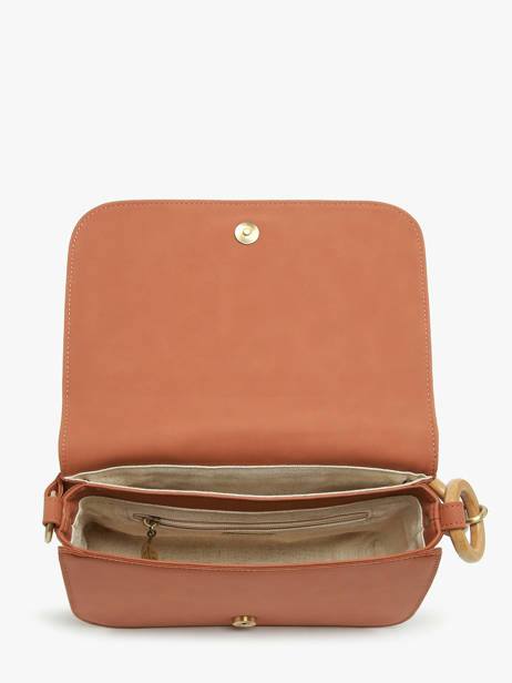 Cross Body Tas Heliconia Woomen Bruin heliconia WHEL03 ander zicht 3