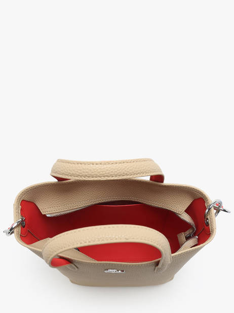 Cross Body Tas Anna Lacoste Beige anna NF4929AA ander zicht 3