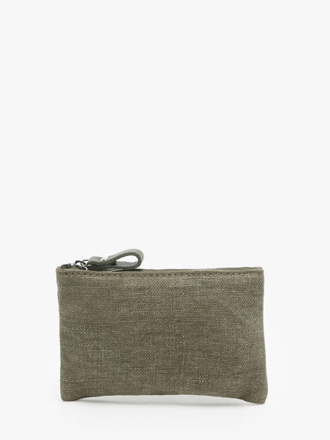 Portemonnee Le Cabas Linnen Vanessa bruno Groen cabas lin 31V42017 ander zicht 2