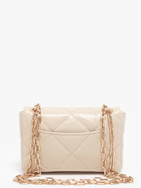 Cross Body Tas Nano Moon Leder Vanessa bruno Beige moon 84V40326 ander zicht 4