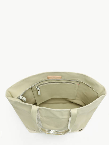 Schoudertas Met Rits Le Cabas L Pailletten Vanessa bruno Groen cabas 1V40409 ander zicht 3