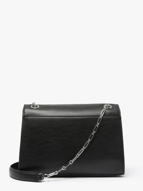 Cross Body Tas Ck Chain Gerecycleerd Polyester Calvin klein jeans Zwart ck chain K612810 ander zicht 4