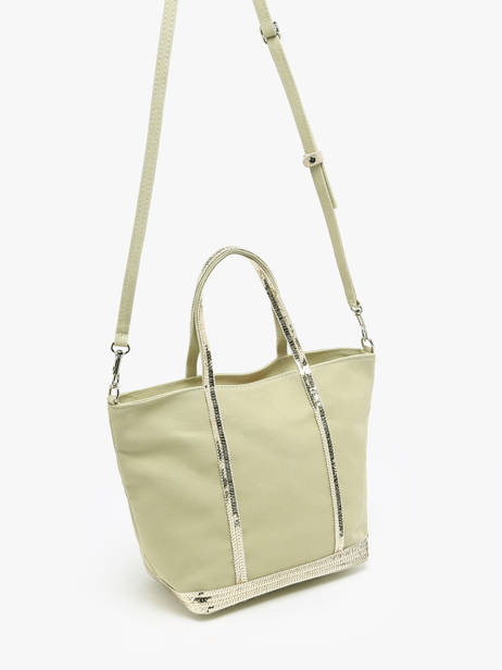 Handtas Le Cabas Pailletten Vanessa bruno Groen cabas 1V40435 ander zicht 2
