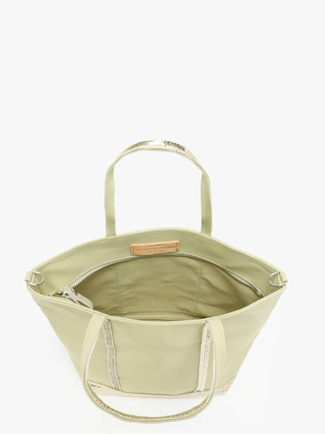 Handtas Le Cabas Pailletten Vanessa bruno Groen cabas 1V40435 ander zicht 3