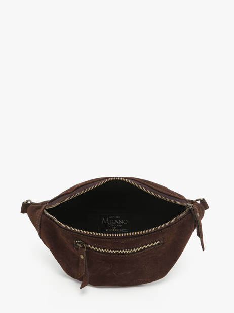 Heuptasje Milano Bruin velvet VE24119 ander zicht 3
