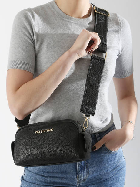 Cross Body Tas Blossom Re Valentino Zwart blossom re VBS8P215 ander zicht 1