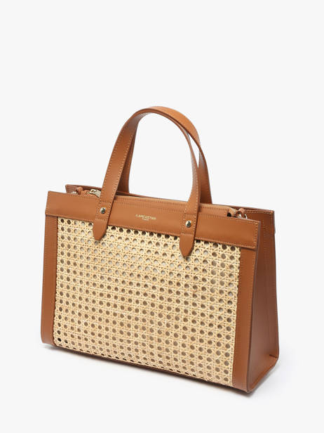 Handtas Cannage Rotin Lancaster Beige cannage rotin 115 ander zicht 2