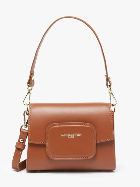 Cross Body Tas Paris Pad Leder Lancaster Bruin paris pad 59