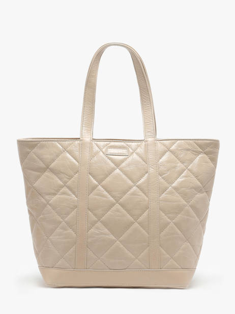 Handtas Cabas Cuir Leder Vanessa bruno Beige cabas cuir 84V40378