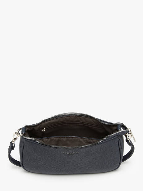 Schoudertas /cross Body Grained Miniprix Blauw grained F3699 ander zicht 2