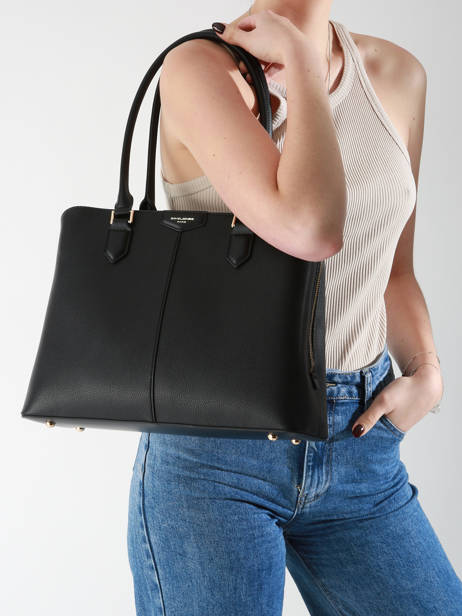 Schoudertas Dune David jones Zwart dune CM7466 ander zicht 1