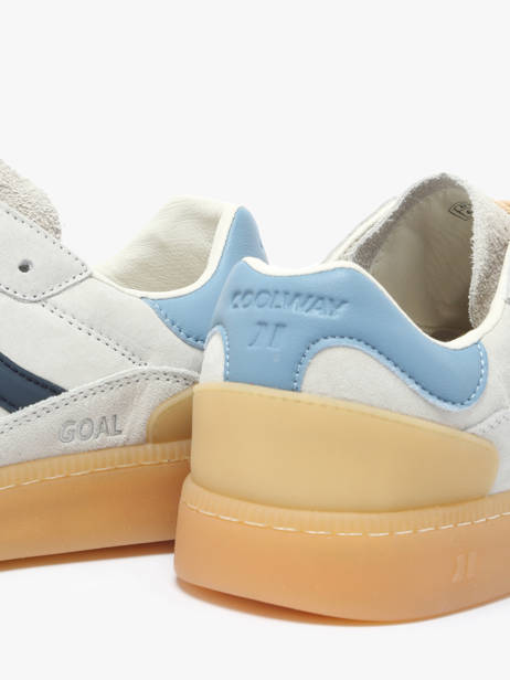Sneakers Goal Uit Leder Coolway Wit men 8603602 ander zicht 3