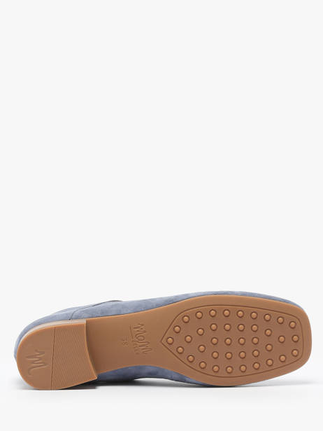 Ballerinas Anima Uit Leder Mam'zelle Blauw women CSGAN25 ander zicht 5