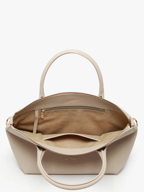 Handtas Tiny Leder Nathan baume Beige victoria 88 ander zicht 3