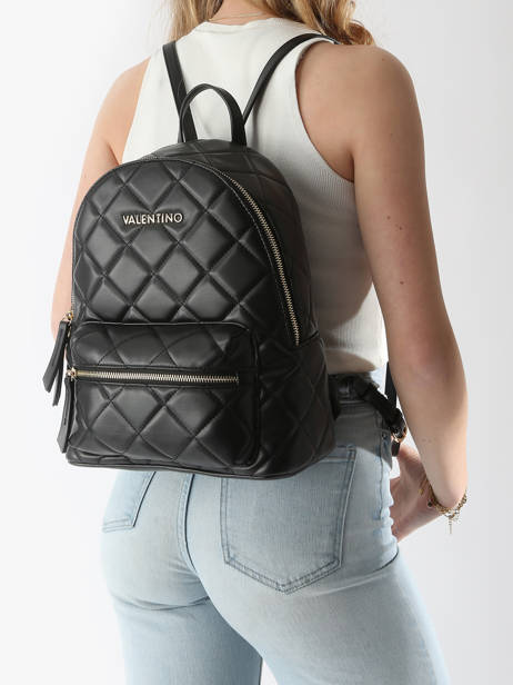 Rugzak Valentino Zwart ocarina VBS3K37R ander zicht 1