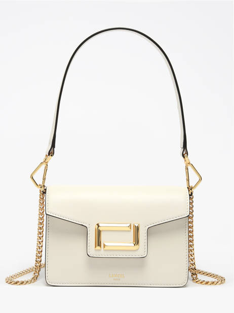 Cross Body Tas Angele Leder Lancel Wit angele A13275