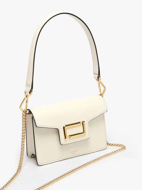 Cross Body Tas Angele Leder Lancel Wit angele A13275 ander zicht 2