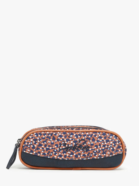 Pennenzak Meisje 2 Compartimenten Cameleon Bruin vintage fantasy PBVGTROU