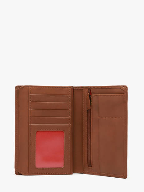 Portefeuille Leder Serge blanco Bruin austin AST21121 ander zicht 1