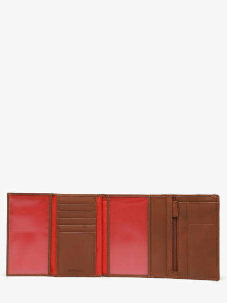 Portefeuille Leder Serge blanco Bruin austin AST21121 ander zicht 2