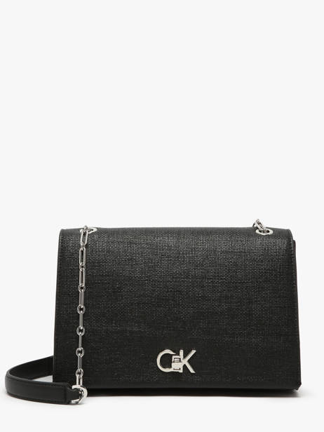 Cross Body Tas Ck Chain Calvin klein jeans Zwart ck chain K613177