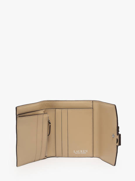 Portefeuille Leder Lauren ralph lauren Beige cameryn 32966782 ander zicht 1