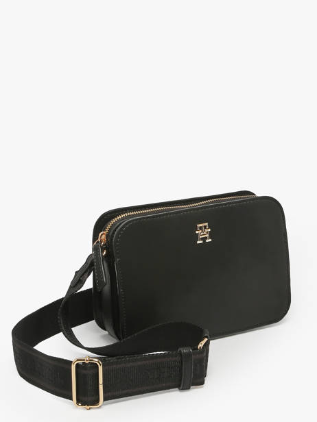Cross Body Tas Th Logotape Tommy hilfiger Zwart th logotape AW17229 ander zicht 2