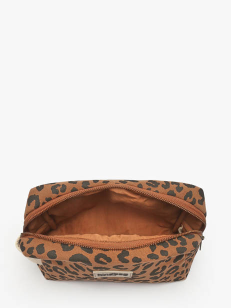 Toiletzak Hindbag Bruin leopard LE ander zicht 1