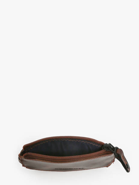 Portemonnee Met Sleutelhanger Leder Maverick Bruin the original MAVTO059 ander zicht 2