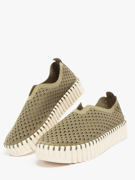 Mocassins Ilse jacobsen Groen women TULI3373 ander zicht 2
