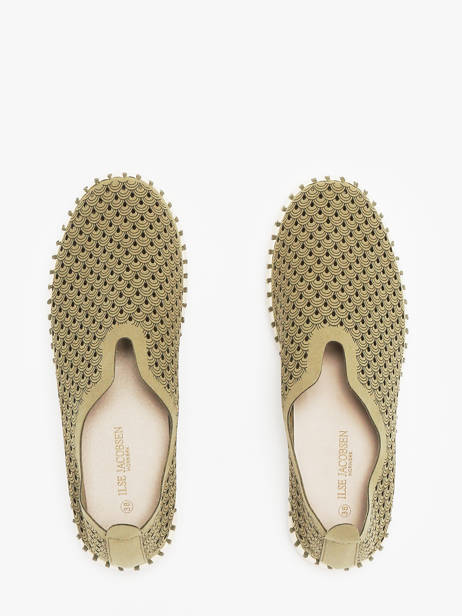 Mocassins Ilse jacobsen Groen women TULI3373 ander zicht 4