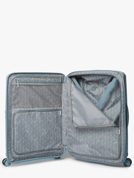 Uitbreidbare Harde Reiskoffer Fastforward American tourister Blauw fastforward 155260 ander zicht 3