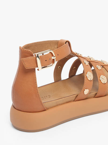 Sandalen Uit Leder Inuovo Groen women A96039 ander zicht 2