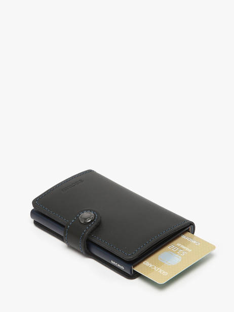 Kaarthouder Original Leder Secrid Zwart original MO ander zicht 1