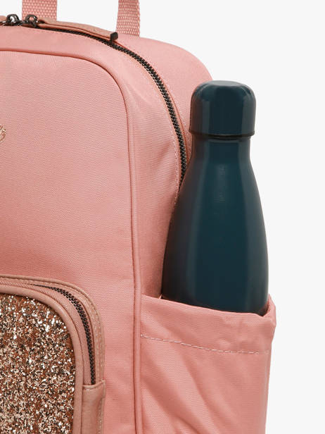 Rugzak 1 Compartiment Cameleon Roze vintage fantasy SD33 ander zicht 5