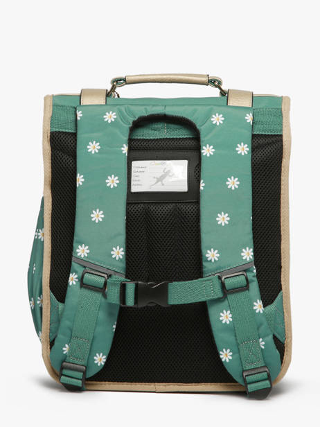 Rugzak Vintage Fantasy 2 Compartimenten Cameleon Groen vintage fantasy SD39 ander zicht 4