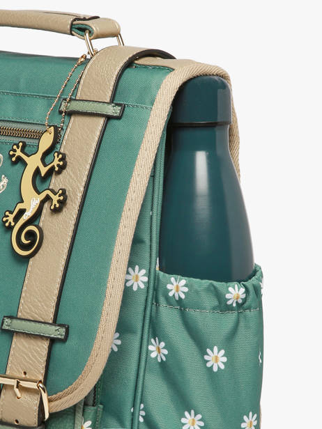 Rugzak Vintage Fantasy 2 Compartimenten Cameleon Groen vintage fantasy SD39 ander zicht 5