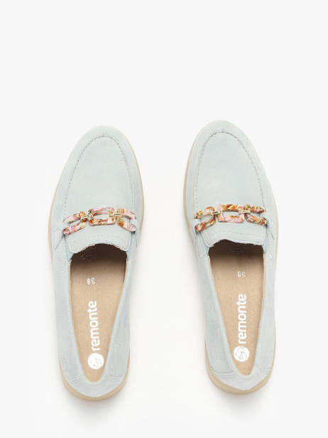 Mocassins Uit Leder Remonte Blauw women 12 ander zicht 4