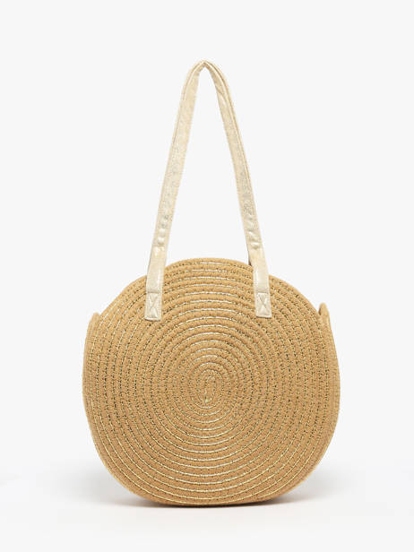 Schoudertas Dario Katoen Les tropeziennes Beige dario TZ01 ander zicht 4