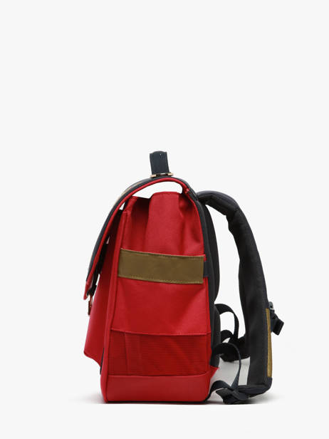 Boekentas 2 Compartimenten Jeune premier Rood daydream girls G ander zicht 2