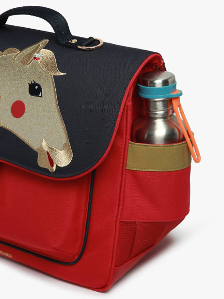 Boekentas 2 Compartimenten Jeune premier Rood daydream girls G ander zicht 5