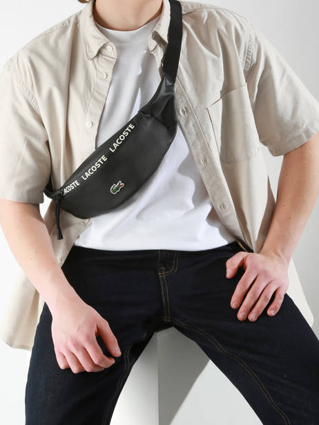 Heuptasje Lacoste Zwart lcst NU4445TX ander zicht 1