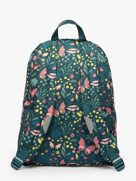 Rugzak 2 Compartimenten Tann's Groen les fantaisies f 63266 ander zicht 4