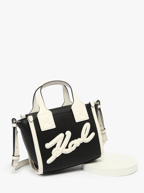Cross Body Tas K Skuare Polyurethaan Karl lagerfeld Zwart k skuare A3W30028 ander zicht 2