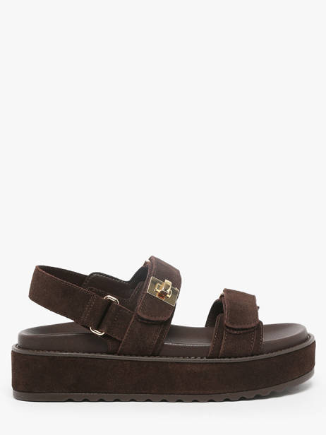 Sandalen Bigmona Uit Leder Steve madden Bruin women 11003034