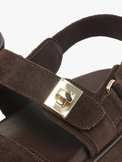 Sandalen Bigmona Uit Leder Steve madden Bruin women 11003034 ander zicht 2