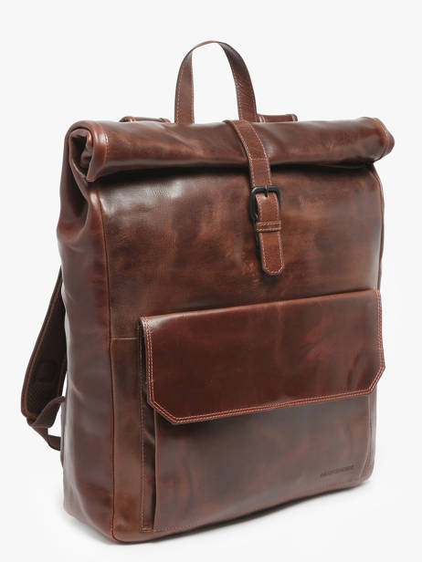 Rugzak Op Wieltjes Maverick Bruin the original MAVTO404 ander zicht 2