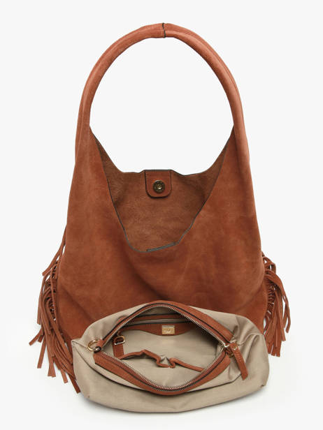 Schoudertas M Country Leder Etrier Bruin country ECOU154M ander zicht 4