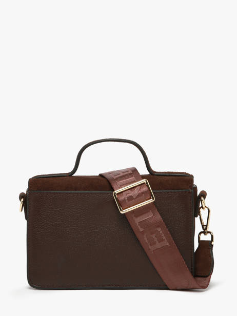 Cross Body Tas Altesse Suede Etrier Bruin altesse suede EASU048S ander zicht 4